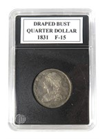 1831 U.S. Capped Bust quarter dollar,