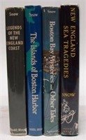 (4) EDWARD ROWE SNOW BOOKS - NEW ENGLAND TALES