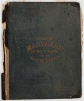 TOPOGRAPHICAL ATLAS OF MARYLAND, 1873