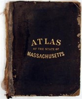 TOPOGRAPHICAL ATLAS OF MASSACHUSETTES, 1871