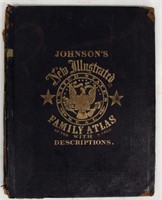 JOHNSON'S NEW ILLUSTRATED FAMILY ATLAS