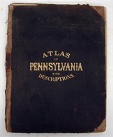 ATLAS OF PENNSYLVANIA - WALLING, 1872