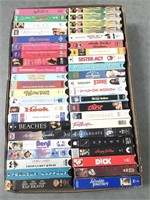 BOXLOT of VHS Movies Lot of 44