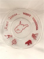 Clear WESt VIRGINIA Display Plate