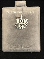 Sterling Silver Pendant .926 100% CRAZY