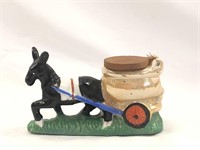 Vintage 1950s Lusterware Donkey Ashtray