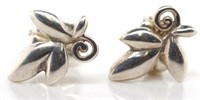 Tiffany & Co sterling silver earrings.