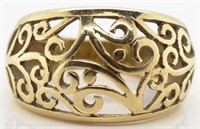 Vintage 9ct gold ring.