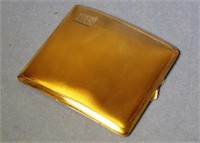 9ct gold cigarette case