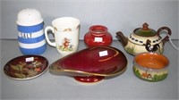 Collection English ceramic tableware