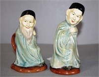 Pair Royal Doulton 'Spook' character jugs