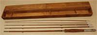 Naruto 1950s All Original Split Bamboo 5pc Fly Rod