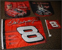 4 Dale Earnhardt Jr "8" Banners