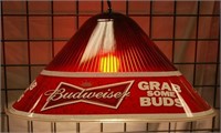 Budweiser "Grab Some Buds" Hanging Swag Lamp
