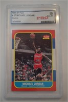 #57 Michael Jordan Rookie Card 86-87 Fleer