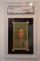 Ty Cobb T206 Sweet Caporal Cigarette Card