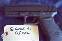 Glock 21 45 Cal Pistol