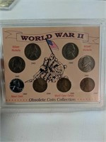 World War Ii Obsolete Coin Collection
