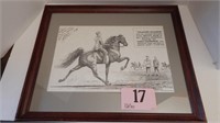 "SHAKER'S SHOCKER" PRINT SIGNED BY BETTY SAIN