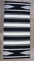 Black/White/Grey Area Rug-Hand Woven in India