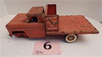 VINTAGE METAL TRUCK "LIVESTOCK TRUCKING"  1966