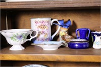 Collection of Fine China Plates, Cups, Figurines..