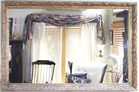 Large Ornate Framed Wall Mirror