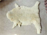White Sheepskin  Rug