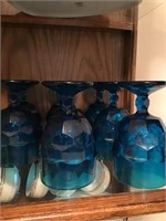 Blue Goblets
