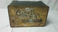 Vintage Metal Tea Box