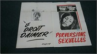 Two French Risque Movie Posters