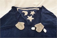 Berkshire Merlin Blue Minky Fleece Puppet Blanket