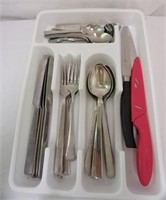 Mixed Lot of Silverware & Cutlery Thermos Spoon