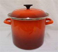 Red Hombre Le Creuset Stock Pot With Lid