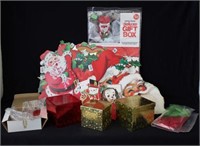 Christmas Decorations, Gift Boxes & Miscellaneous