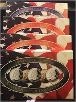 4 SETS OF STATE QUARTERS 1 GOLD EDITION