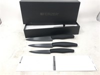 New Feinzer 3 piece ceramic chefs knife set