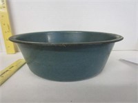 Blue / Green enamel wash pan