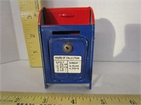 Tin US Mail miniature mail box