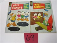 Comic Books; Gold Key 67, 68; Walt Disney