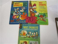 Comic books; Gold Key; 66, 65, 64; Walt Disney