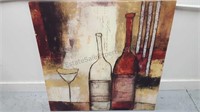Large Wine Bottles III By Jane Bellows,