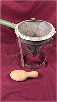 Vintage Canning Cone Juicer-masher-strainer with