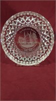 Crystal All Hollows Collage Commemorative tray