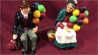 Royal Doulton Ceramic painted figures the balloon