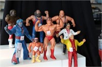8 Wrestling Action Figures