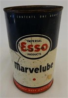 IMPERIAL ESSO MARVELUBE MOTOR OIL QT. CAN