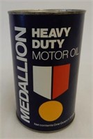 MEDALLION HEAVY DUTY MOTOR OIL QT. FIBRE CAN