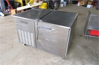 48" Hobart stainless refrigerated cooler, on