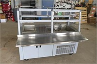 62" Servolift Eastern stainless hot/cold portable